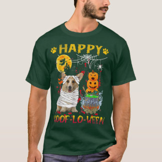 Corgi Mummy Happy Woof-lo-ween Halloween Pumpkin - T-Shirt