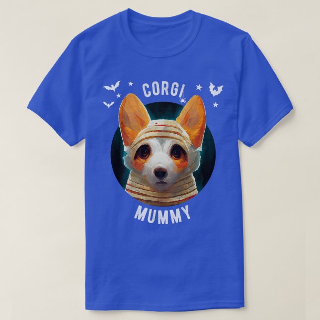 Corgi MummyHalloween95 T-Shirt (Design Front)