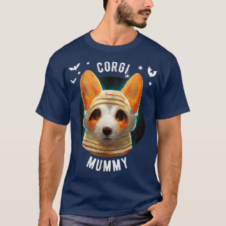 Corgi Mummyhalloween -584 T-Shirt