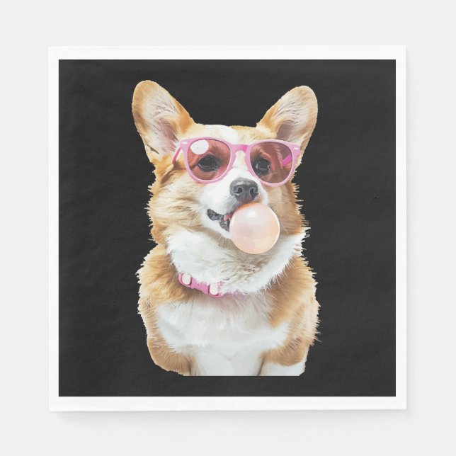 Corgi    napkin (Front)