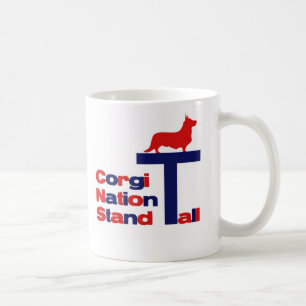 Corgi Nation Stand Tall Coffee Mug