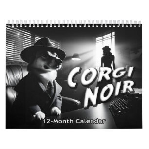 Corgi Noir Calendar