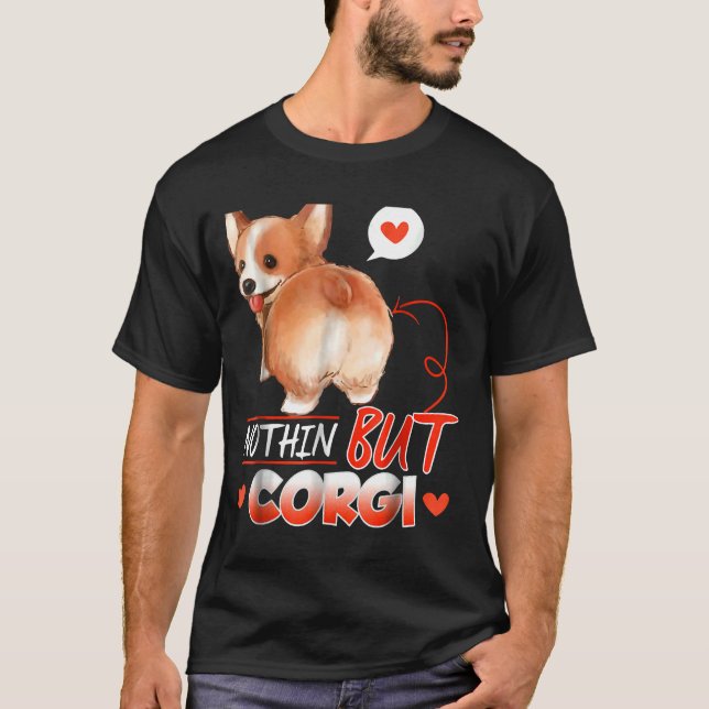 Corgi Nothing  Long Sleeve T-Shirt (Front)
