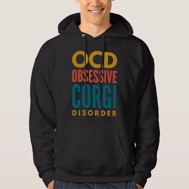 Corgi Obsession Hoodie (Front)