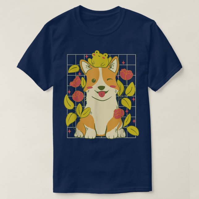 Corgi Owner Adorable Corgi  T-Shirt (Design Front)