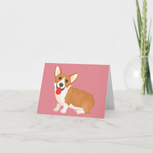Corgi (Pembroke Welsh) Puppy Dog Note Card