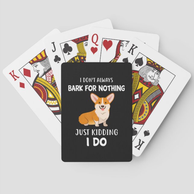 Corgi Playing Cards (Back)