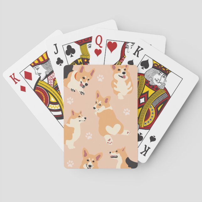 Corgi Playing Cards (Back)