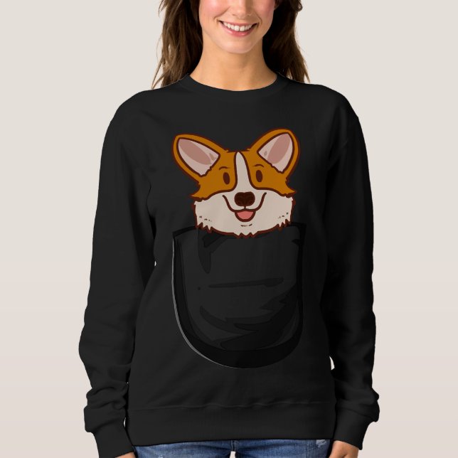 Corgi Pocket Essential Sweatshirt (Front)