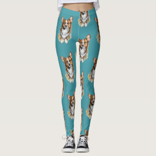 Corgi Pup Leggings
