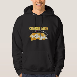 Corgi Puppy Charge Me Hoodie