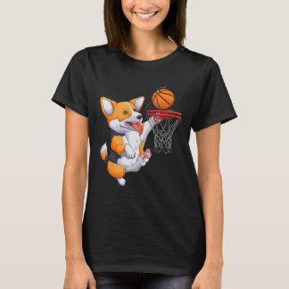 Corgi Puppy Corgi Sketll For Pet Lovers Women Men T-Shirt
