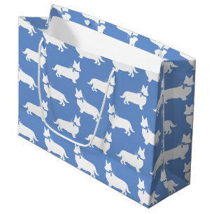 Corgi Puppy Dog Pembroke Welsh Large Gift Bag