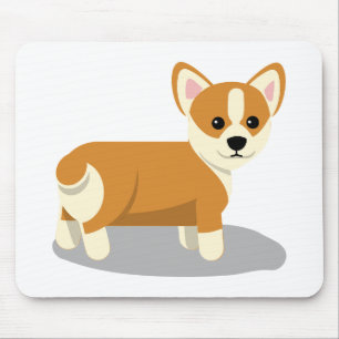 Corgi Puppy Mouse Pad