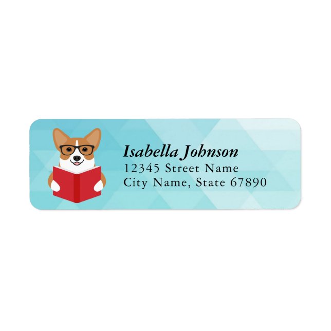 Corgi Return Address Labels (Front)