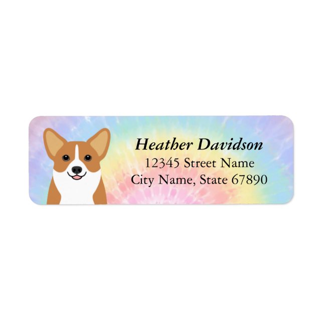 Corgi Return Address Labels (Front)
