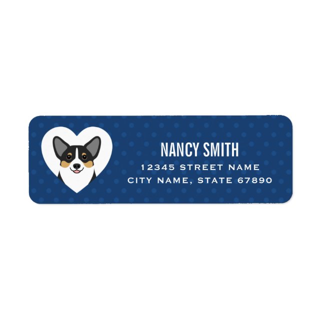 Corgi Return Address Labels (Front)