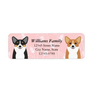 Corgi Return Address Labels