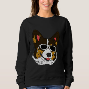 Corgi Rockin Shades Sweatshirt
