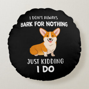 Corgi Round Cushion