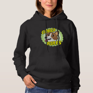 Corgi Rules Hoodie