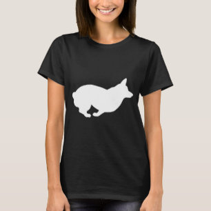 Corgi Running Silhouette Profile Corgi Owners T Hi T-Shirt