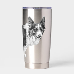 Corgi Spark in Snowlight Insulated Tumbler