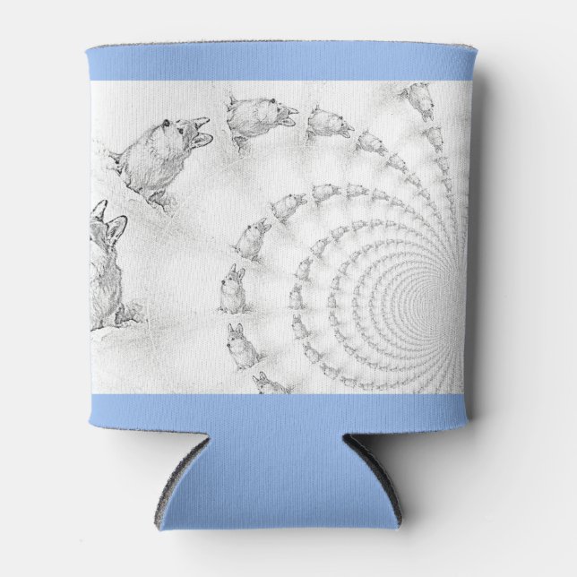 Corgi Spiral can cooler (Front)