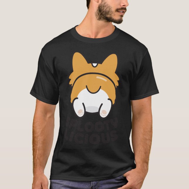 Corgi Splooting T-Shirt (Front)