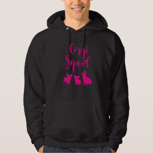 Corgi Squad Three Puppies Dog Hoodie