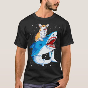 Corgi T Kids Boys Men Space Galaxy Jawsome Gifts T-Shirt