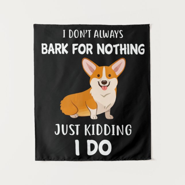 Corgi Tapestry (Front)