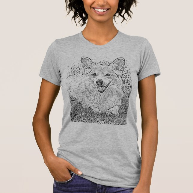 Corgi tee shirt (Front)
