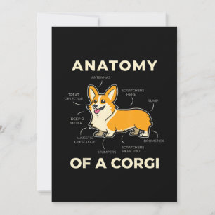Corgi Thank You Card