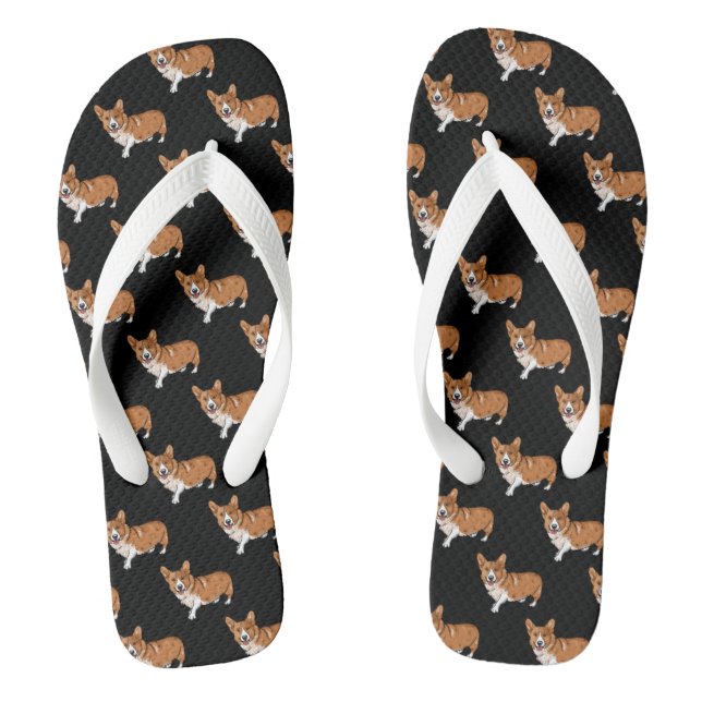 Corgi Thongs (Footbed)