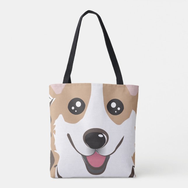Corgi Tote Bag (Back)