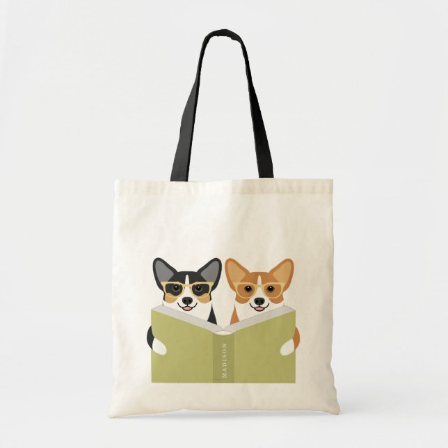 Corgi Tote Bags (Front)