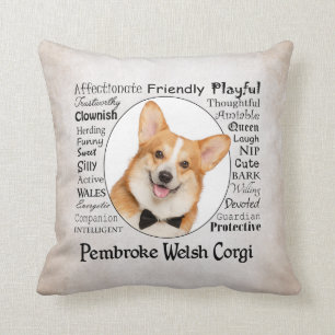 Corgi Traits Cushion