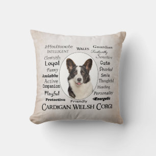 Corgi Traits Cushion