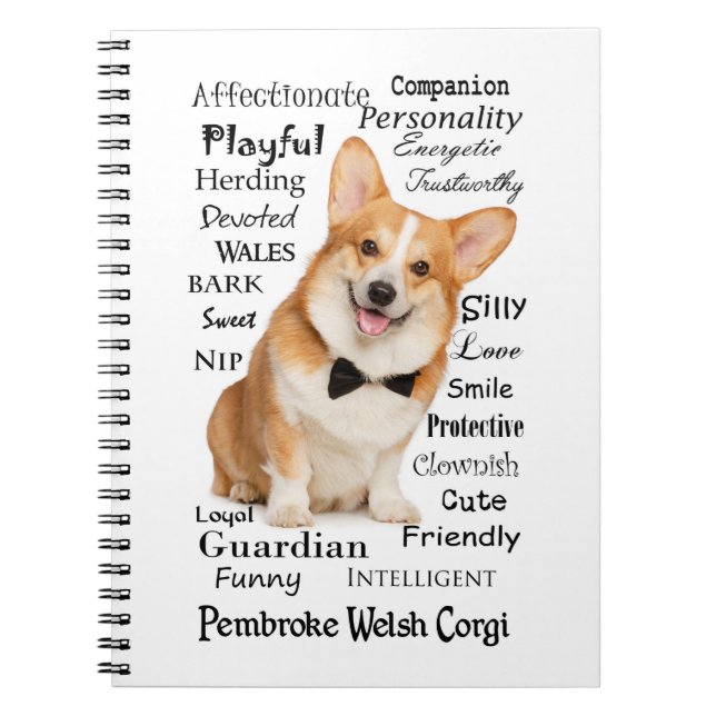 Corgi Traits Notebook (Front)