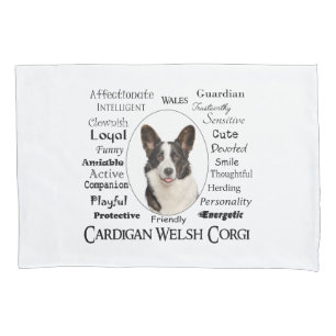 Corgi Traits Pillowcase