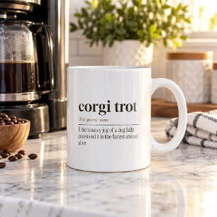 Corgi Trot Fastest Animal Alive Funny Coffee Mug