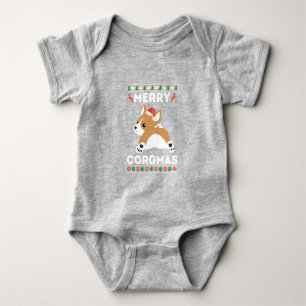 Corgi Ugly Christmas Sweater Style Merry Corgmas