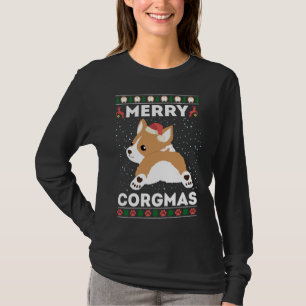 Corgi Ugly Christmas Sweater Style Merry Corgmas S