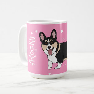 Corgi Valentines Day Coffee Mug