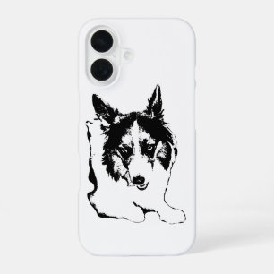 Corgi Wink for Fall Days iPhone 16 Case