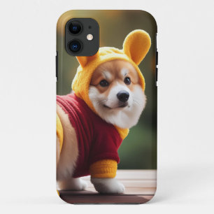 Corgi Winnie the Pooh V2 iPhone Case