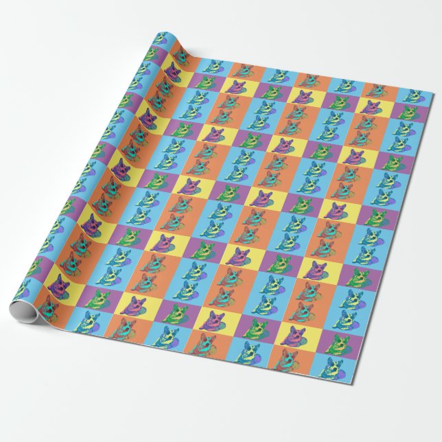 Corgi Wrapping paper (Unrolled)