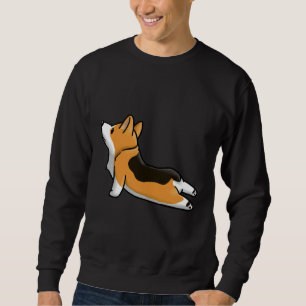 Corgi Yoga Pose Sweatshirt