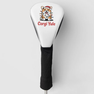 Corgi Yule Funny Christmas Kawaii Corgi Dog Lover Golf Head Cover